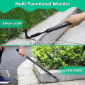 Crack weeder with manganese steel blade